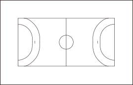 ハンドボール1面